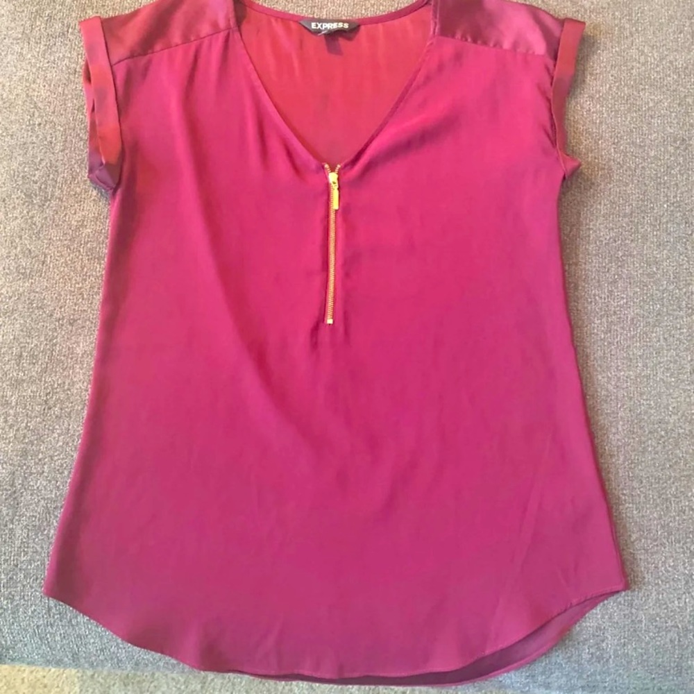 Express short sleeve blouse